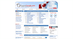 Desktop Screenshot of exportcanada.com