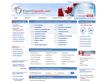 Tablet Screenshot of exportcanada.com
